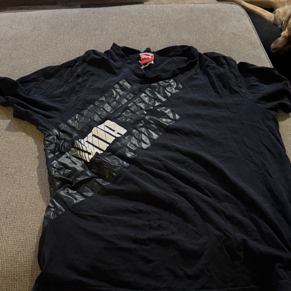 Puma Black Graphic Tee